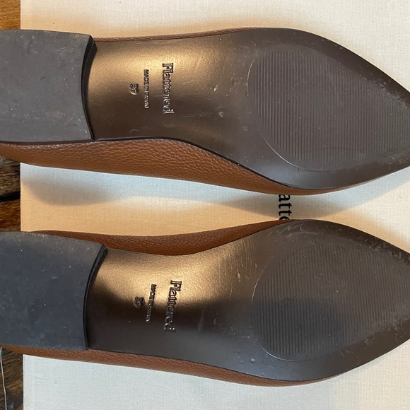 Flattered Alex brown leather flats. Size 39. - Picture 3 of 5